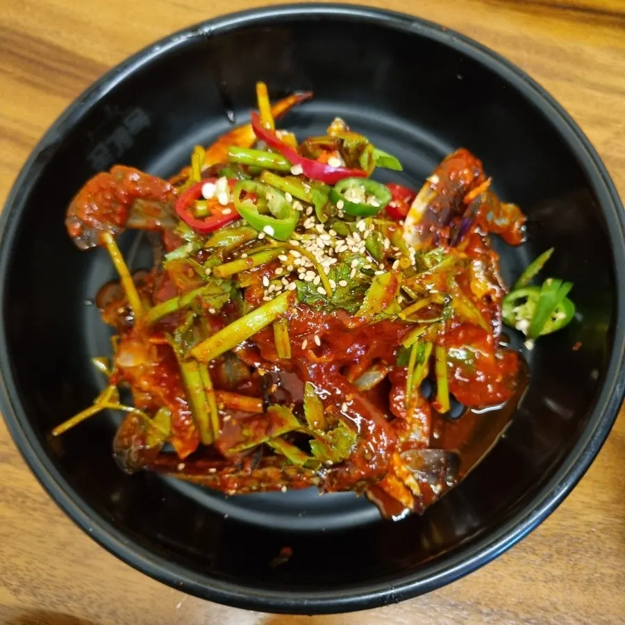 한옥 분위기의 꽃게옥 외관