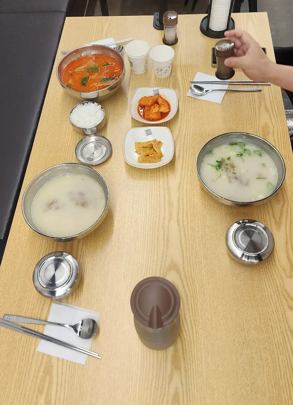 곱창이 들어간 곱창왕창육개장