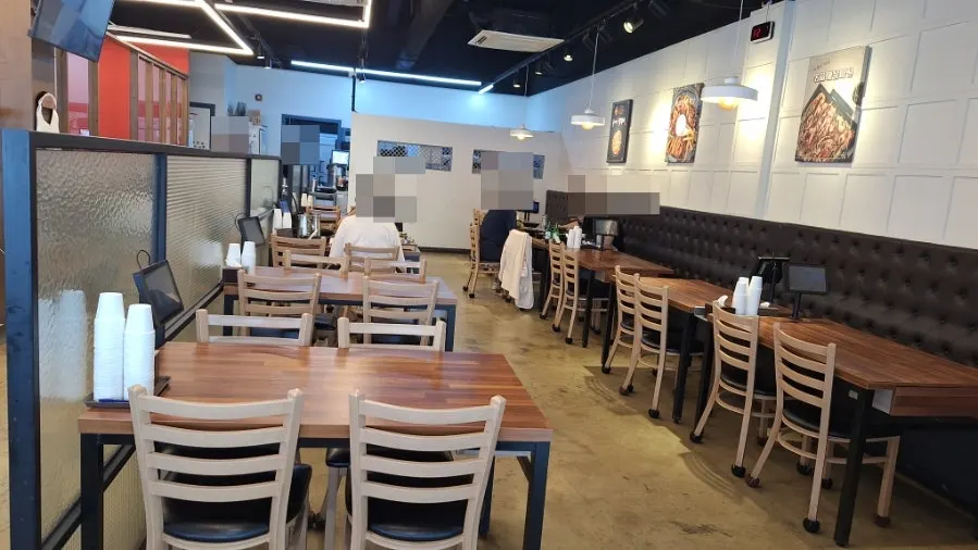 불나는쭈꾸미 매장 입구 인증패