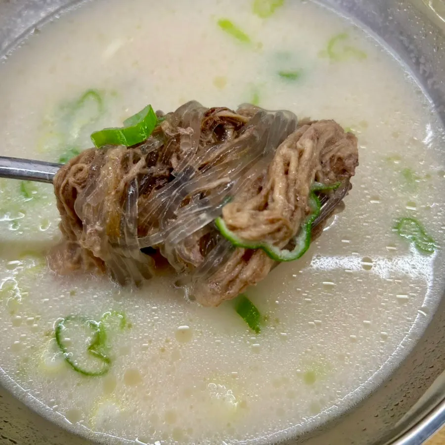 육대장 천안백석점 양지설렁탕 한 그릇