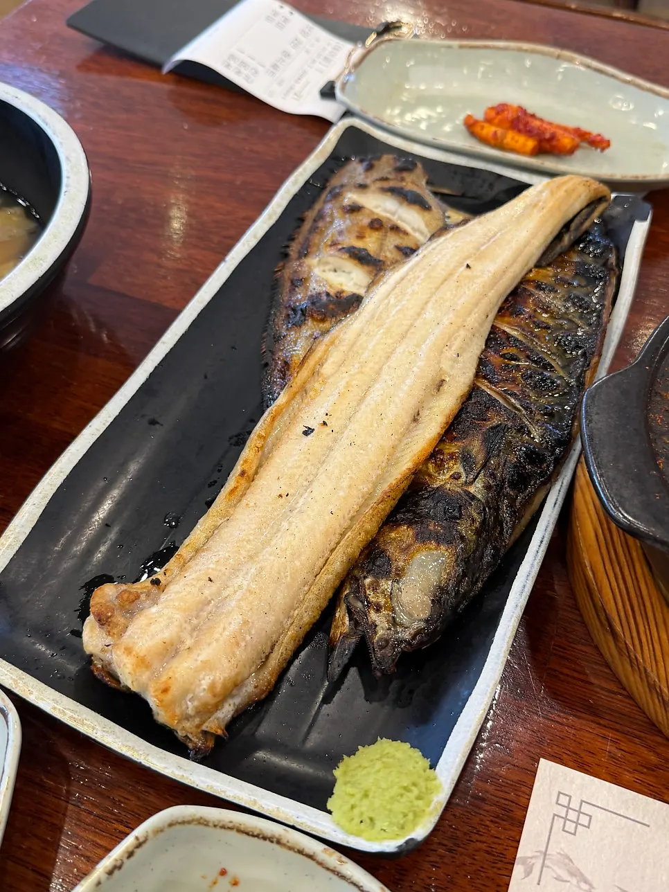Braised pomfret loaded with radish