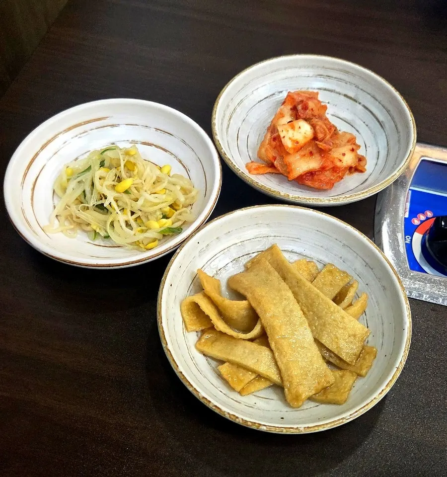 송탄부대찌개와 청원부대찌개 메뉴