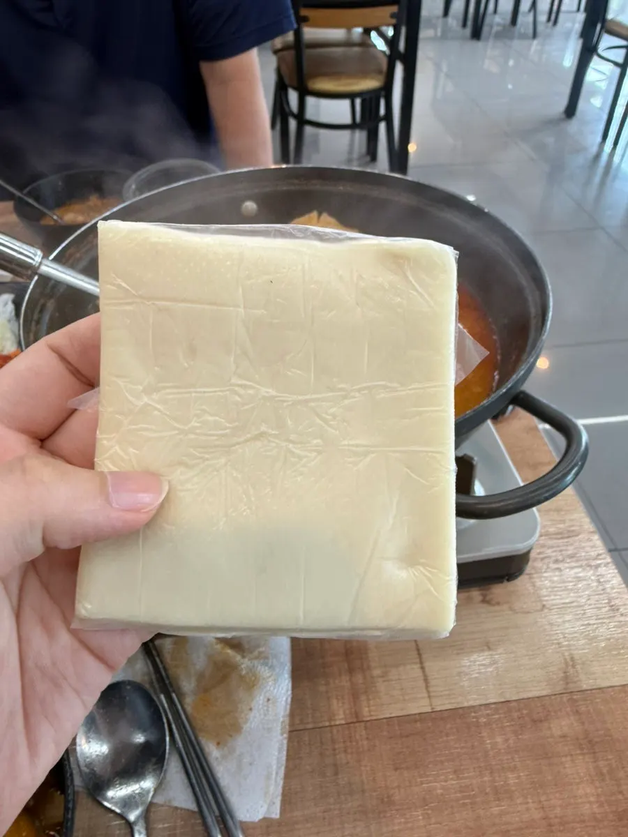 Hot pot ingredients in peppery broth