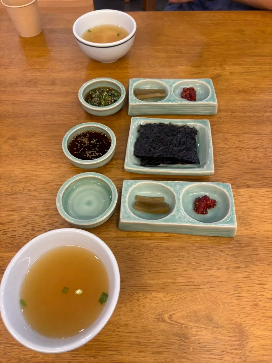 삼치곤드레밥과 가지된장덮밥 주문 메뉴
