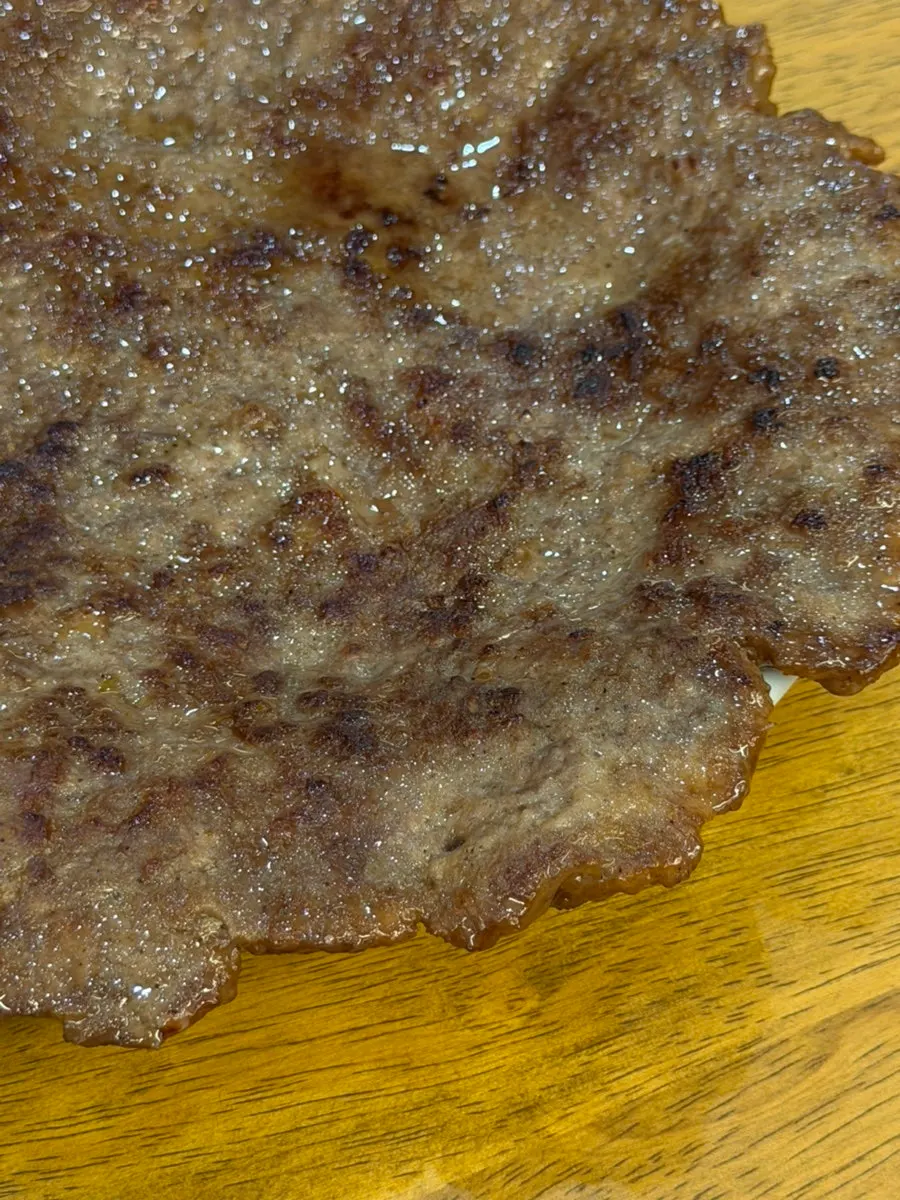 A glossy plate of hanpan galbi