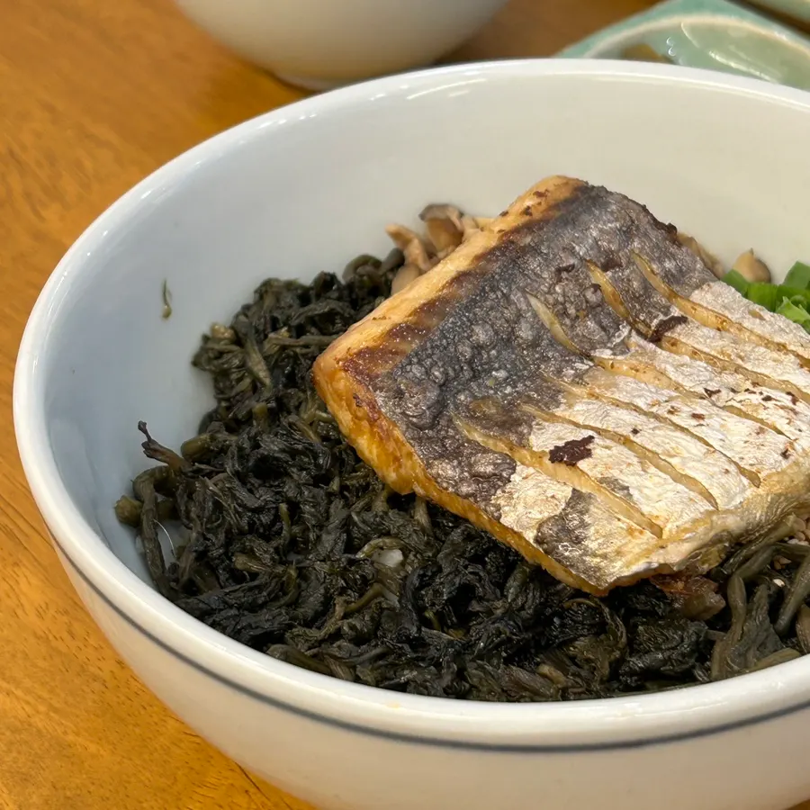 Beautifully presented Korean dishes at Hyangtaek