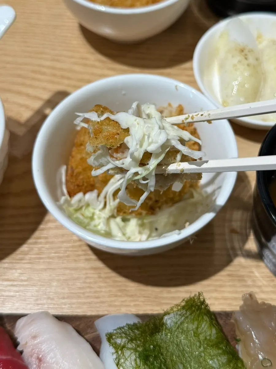 Udon served as part of the standard set