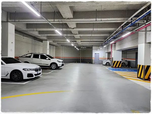 Parking and opening-hours information