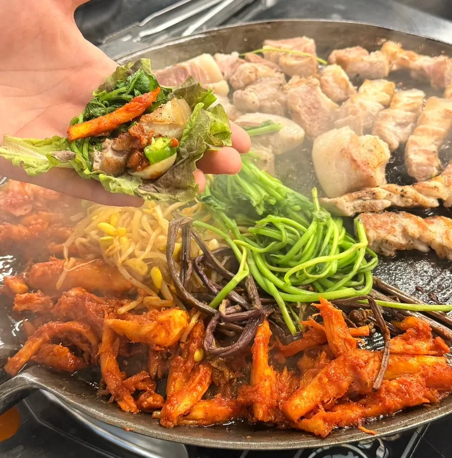 삼촌더덕한상 냉이된장찌개