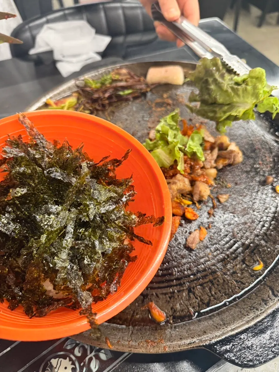 밥과 곁들이는 더덕구이