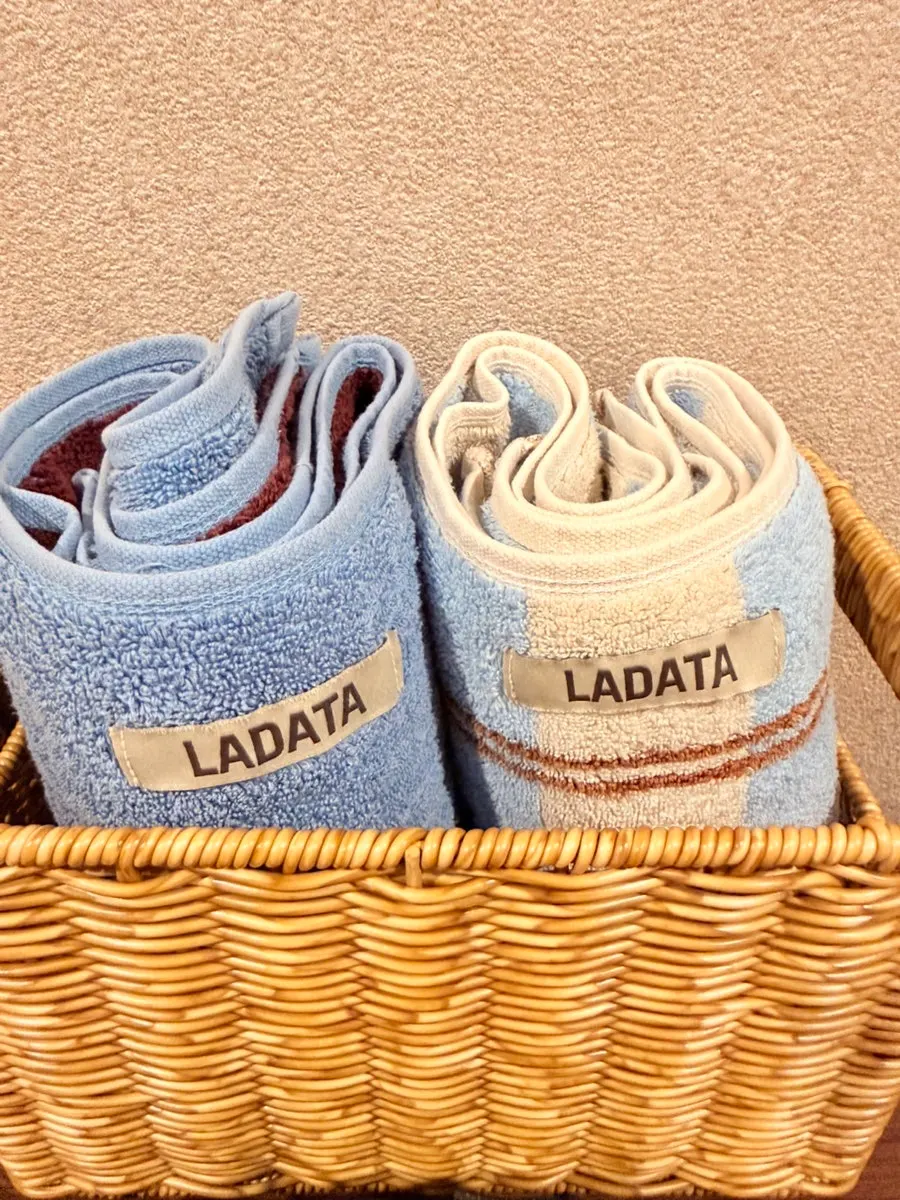 Towels and Dyson hairdryer provided