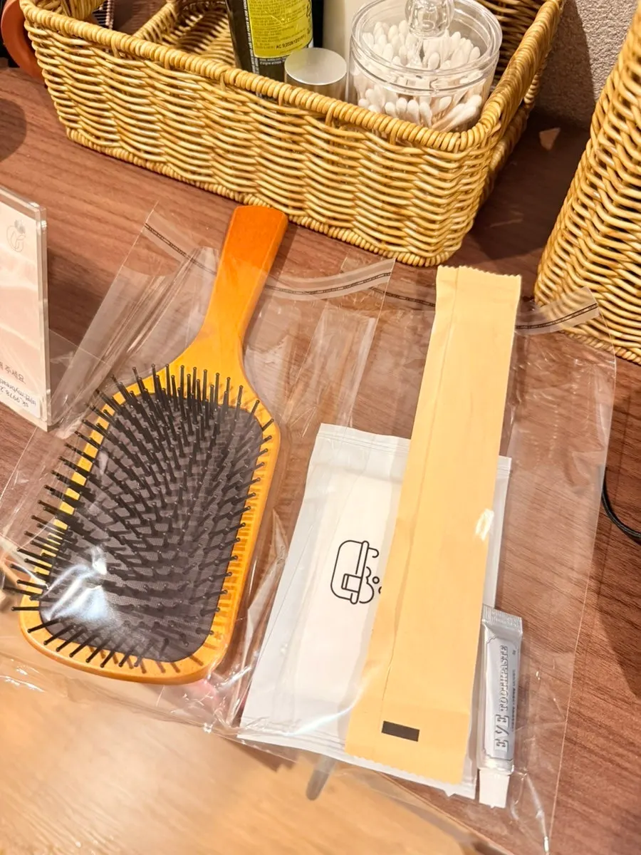 Carefully prepared amenities