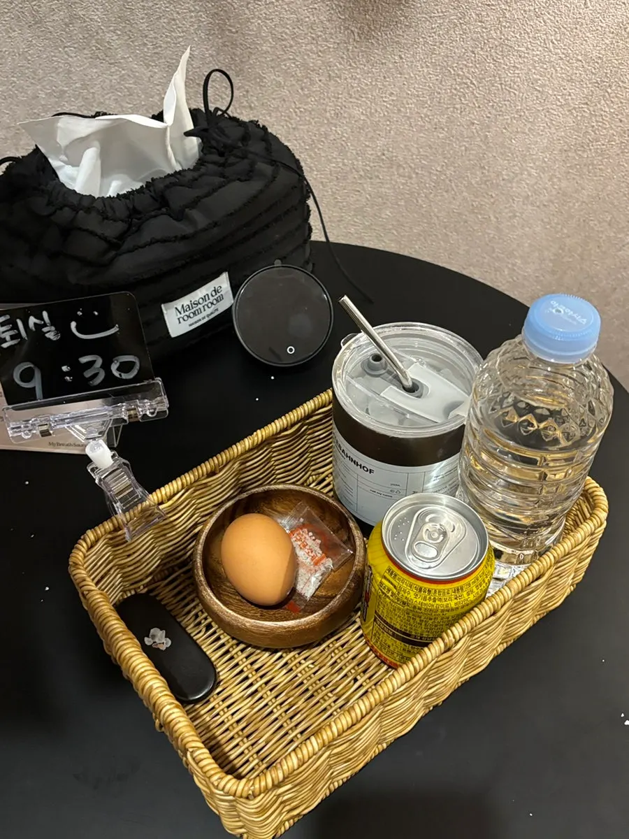 안내받아 들어간 1인 사우나 룸