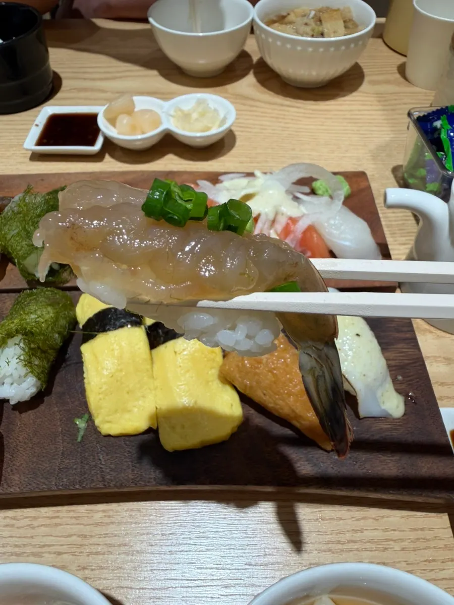 Ganghan Sushi assorted sushi selection