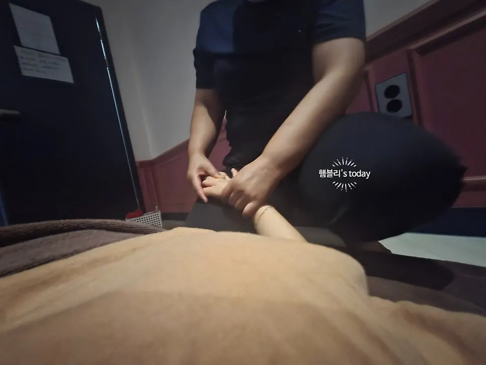 강한 지압 타이마사지 관리