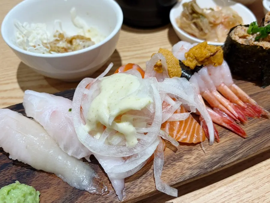 개별 초밥 한상 차림