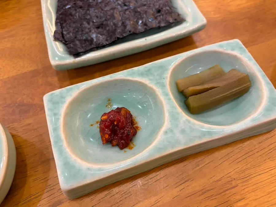 향택 한식 밑반찬 상차림