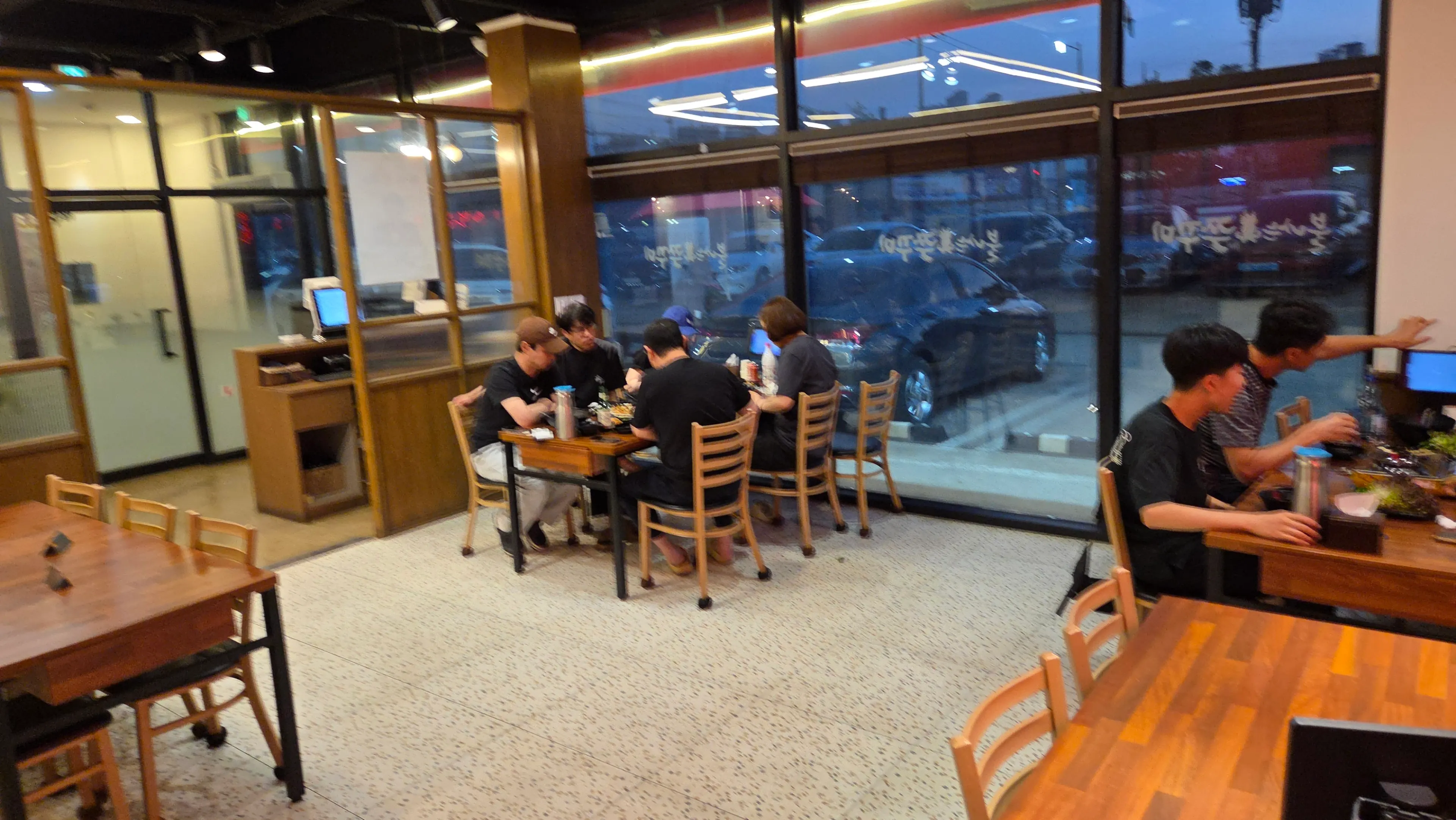 Interior suitable for group dining