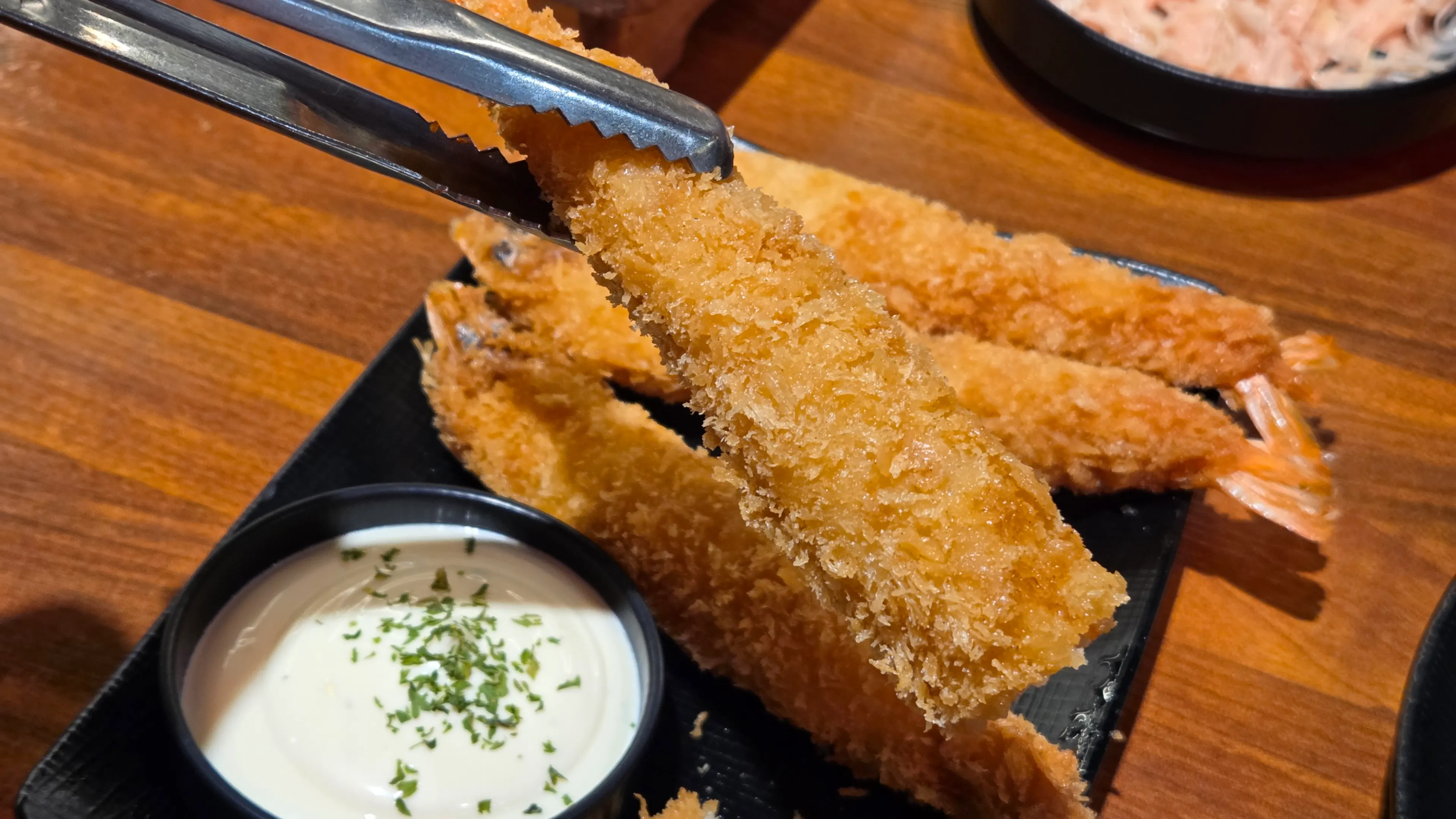 Jjukkumi with a smoky char flavor