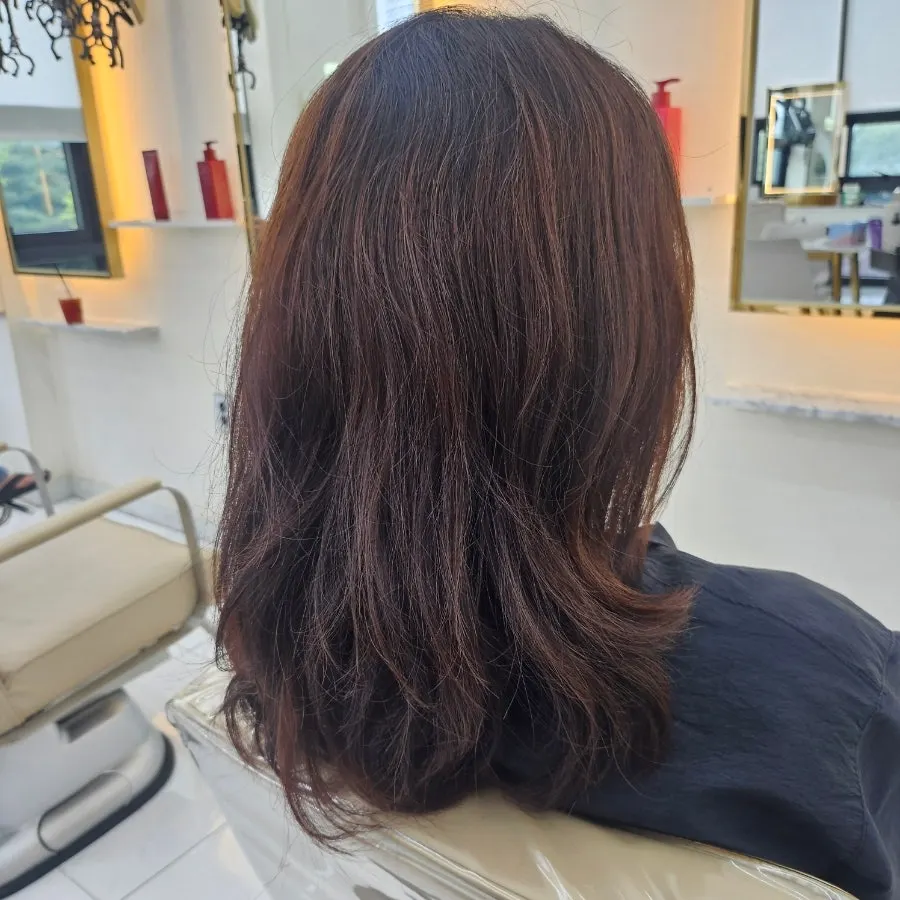 Hair consultation with the designer