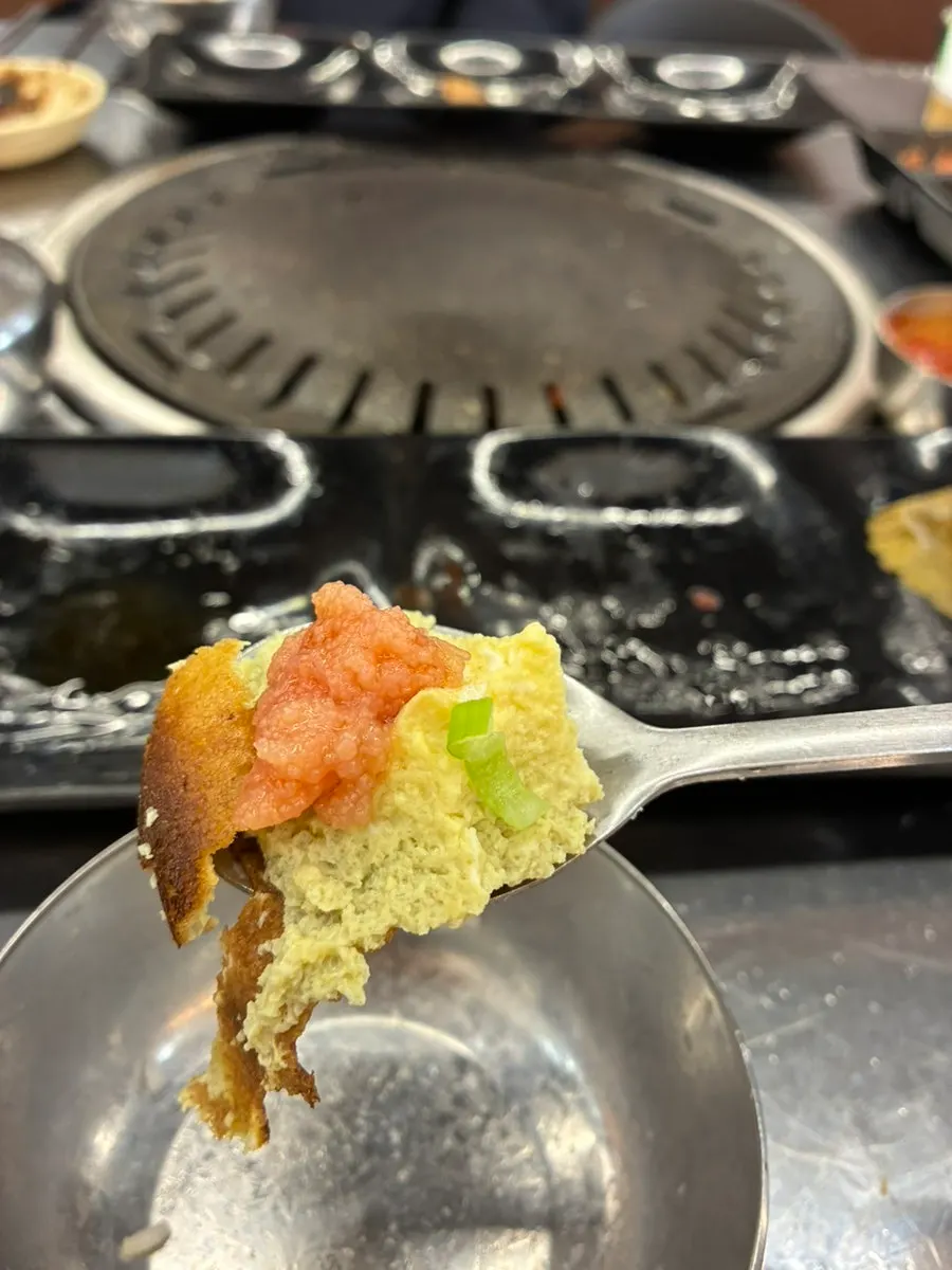 삼겹살과 쌈 조합 상차림