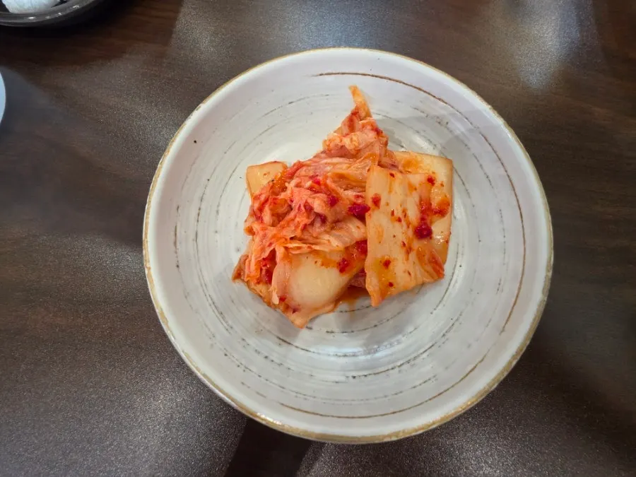 청원식당 기본 밑반찬 상차림