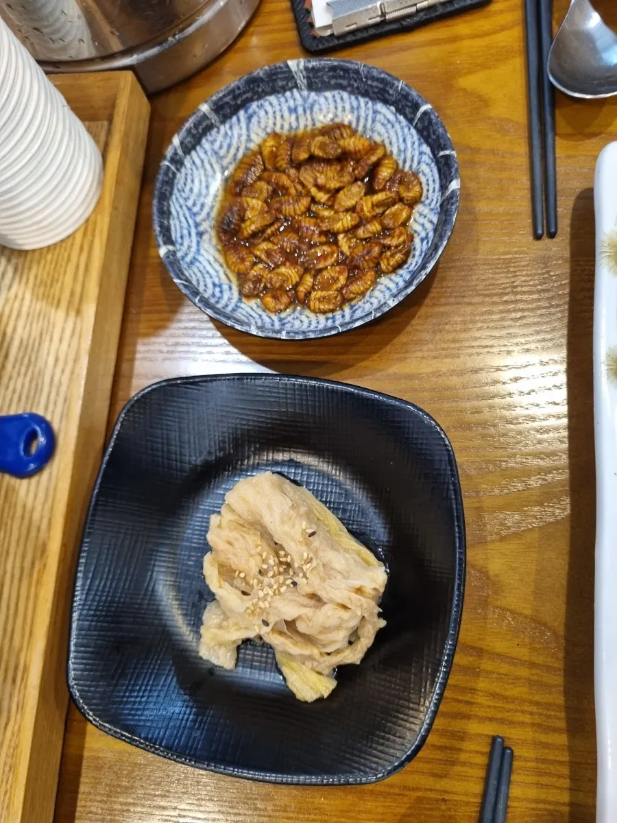 모듬회와 해물탕 세트메뉴 2인 한 상