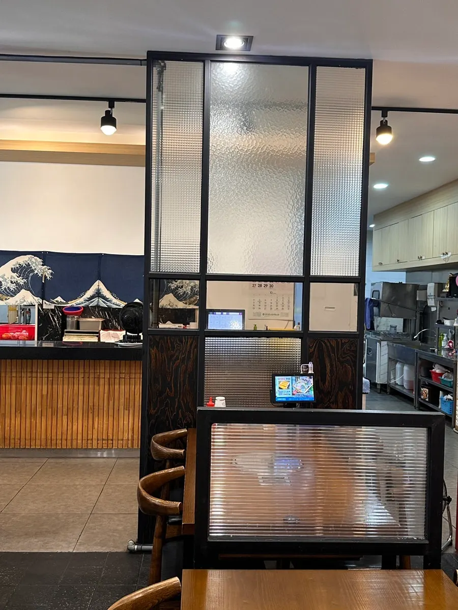 Coffee machine near the entrance