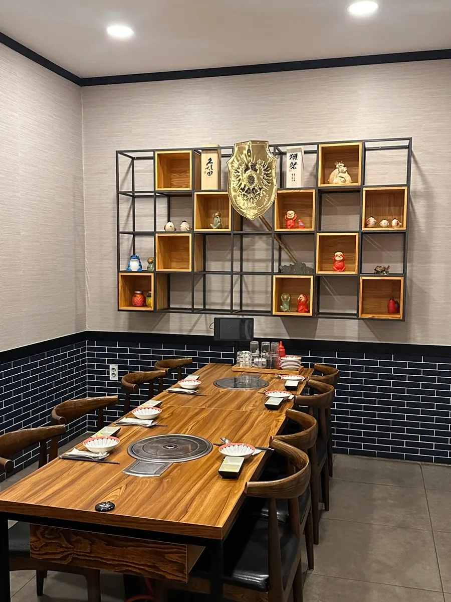 Private room seating