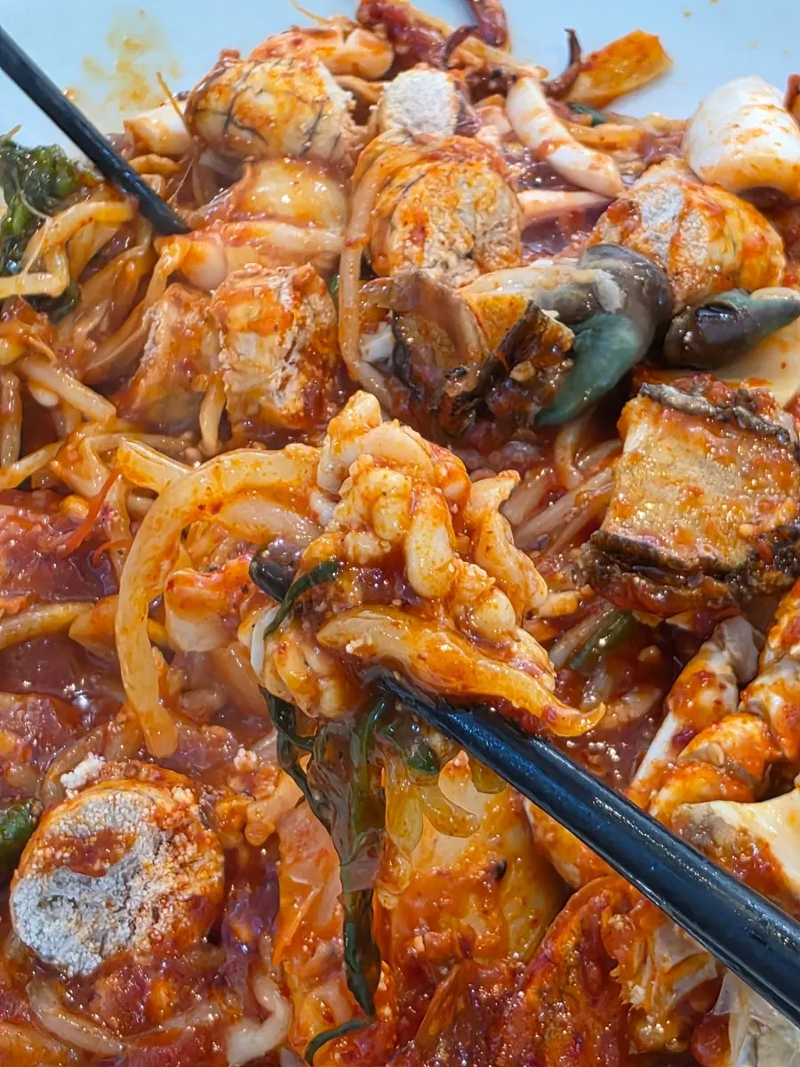 푸짐하게 나온 해물찜 사진