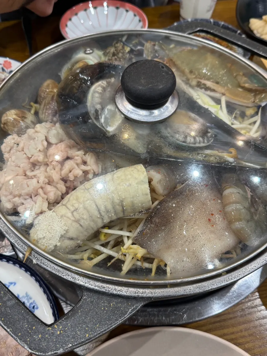 초밥 대신 즐긴 다채로운 모둠회