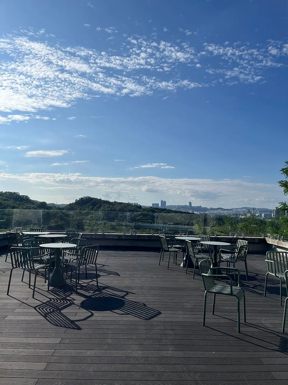 Geurimseu Cafe terrace view