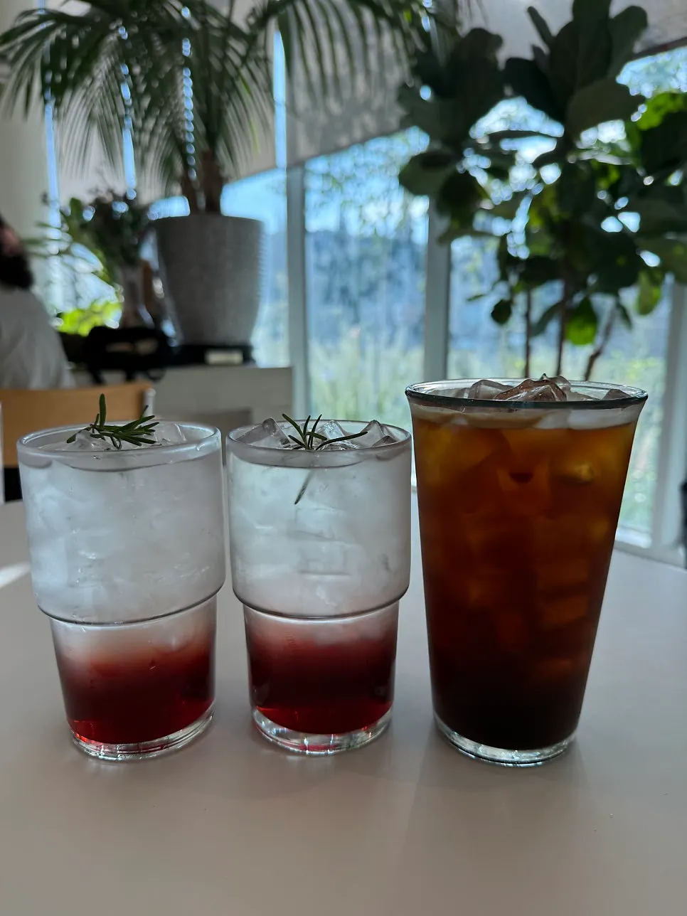 Americano and omija tea