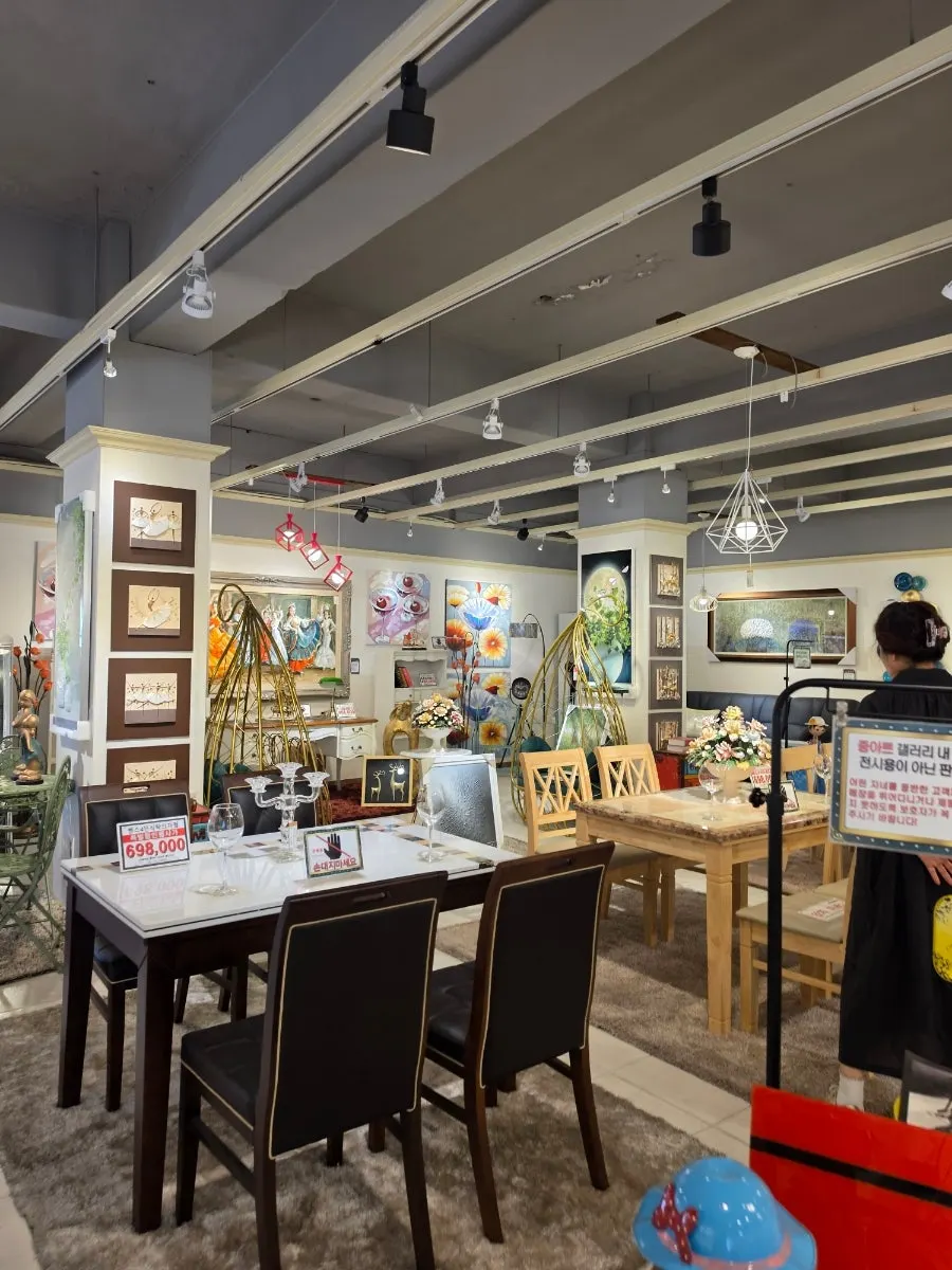 Second-floor furniture and interior ornaments