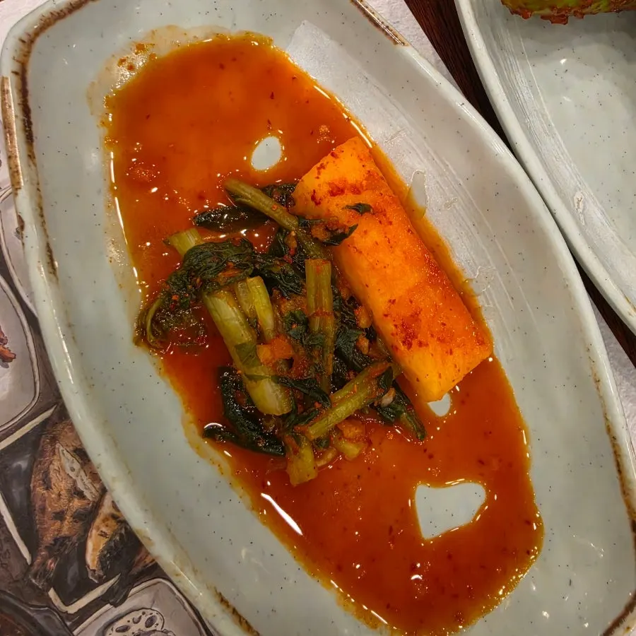 시원한 총각김치 반찬
