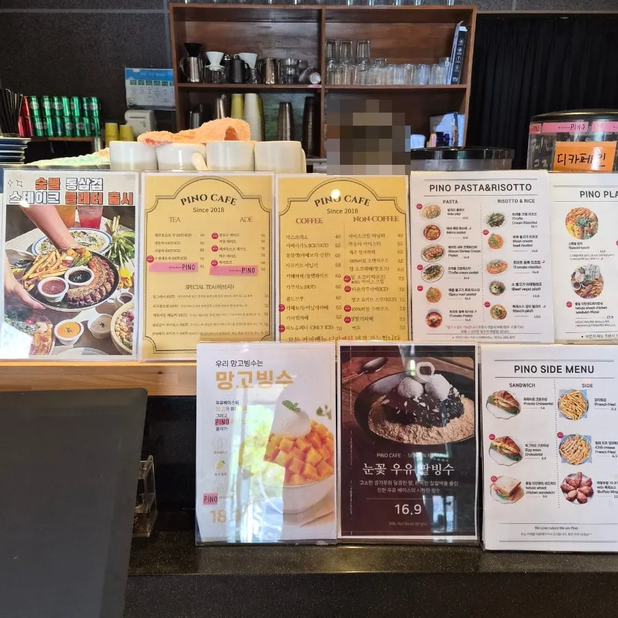 Brunch order at Pino Cafe