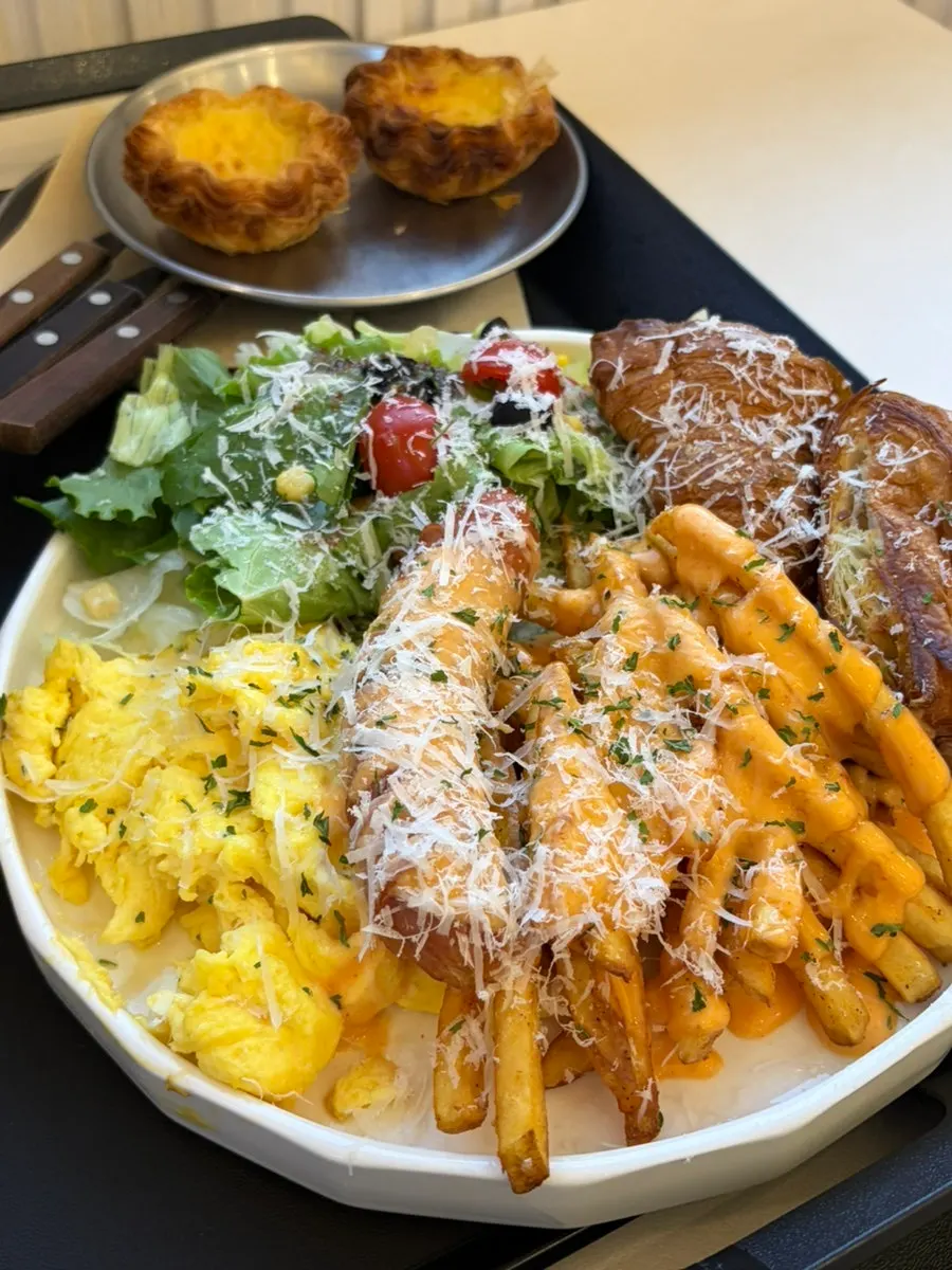 Special Lunch plate components