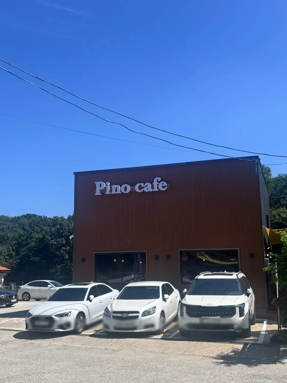 Exterior of the Pino Cafe annex