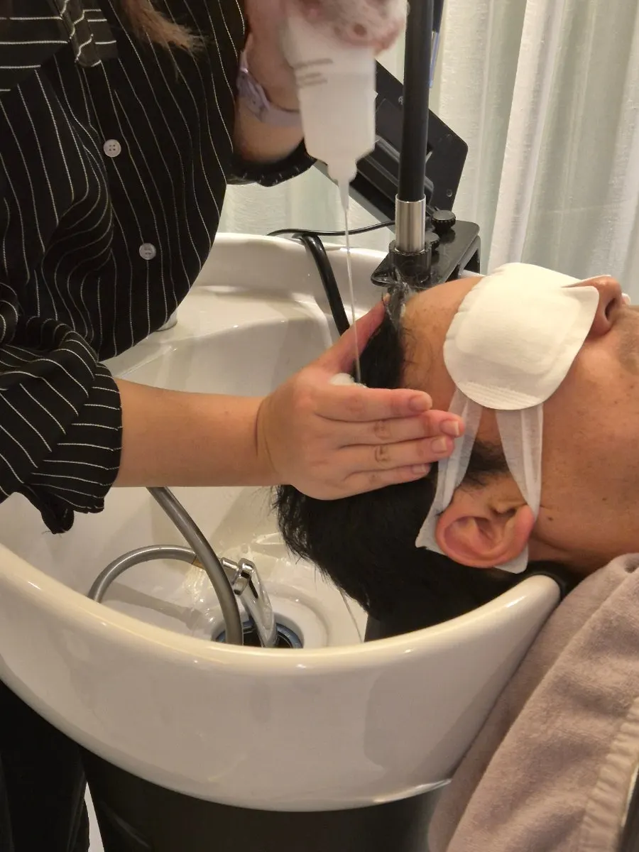 A discussion about caring for the scalp as skin