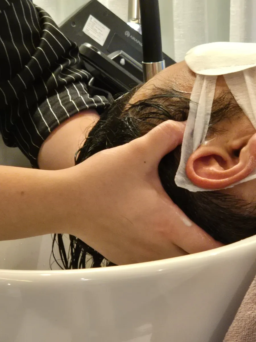 Scalp-care visit in Buldang-dong