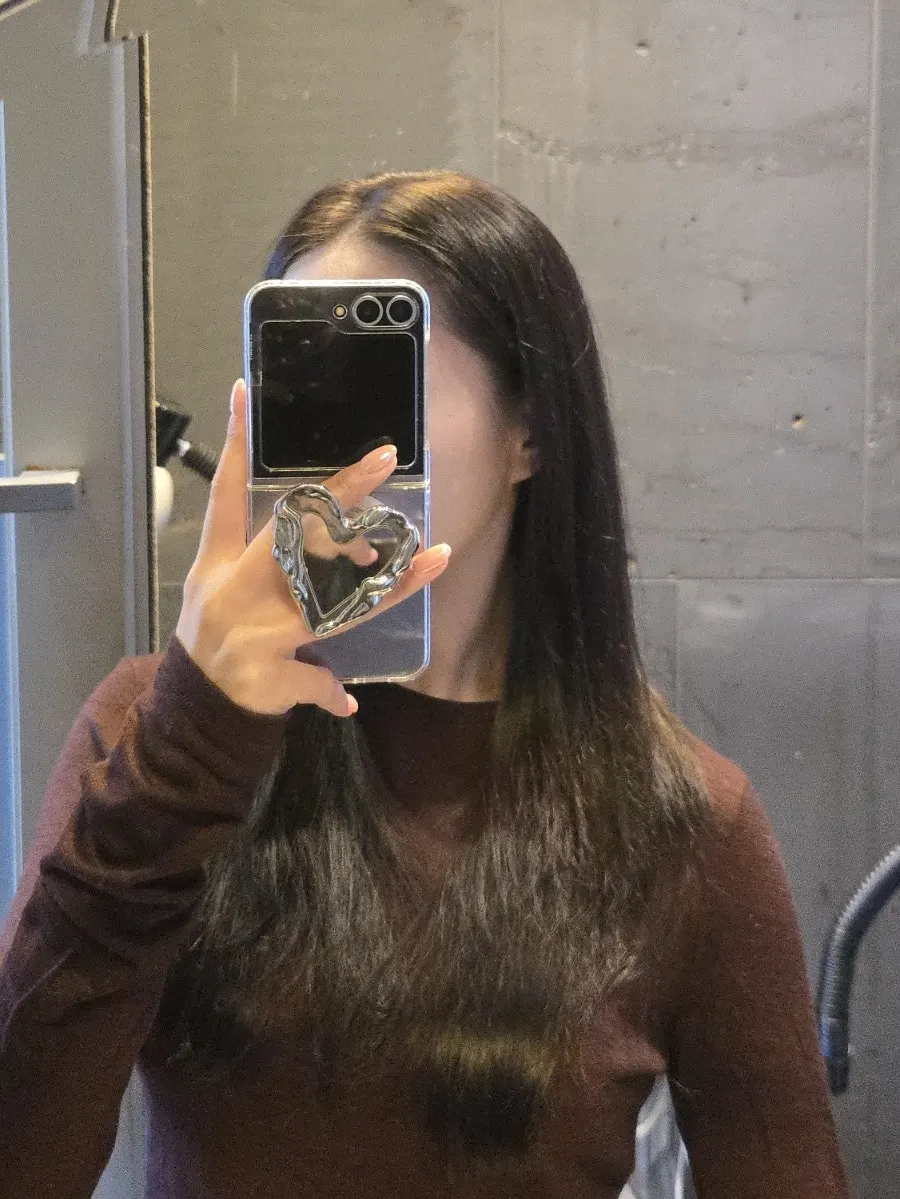 두피 관리 후 헤어 드라이 마무리