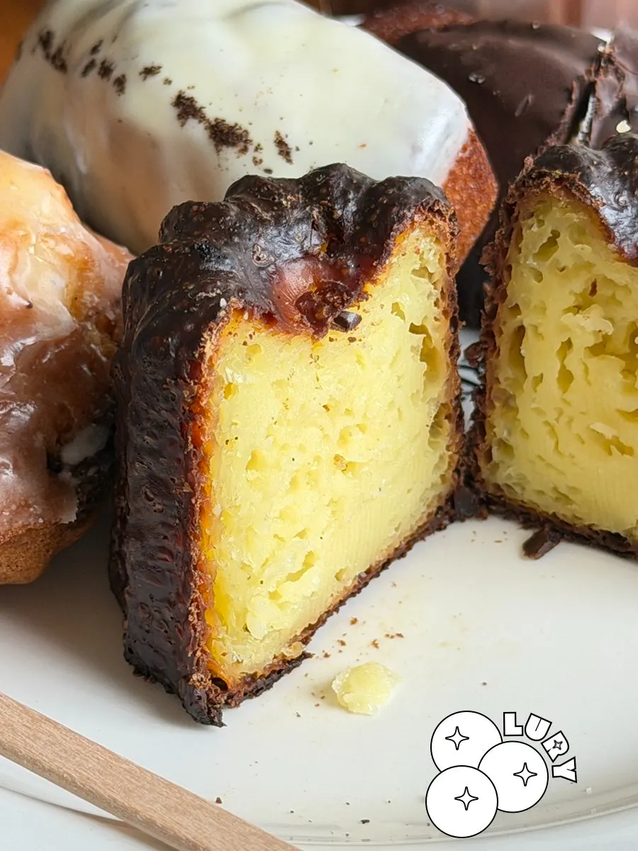 Brewers Coffee salted choco financier