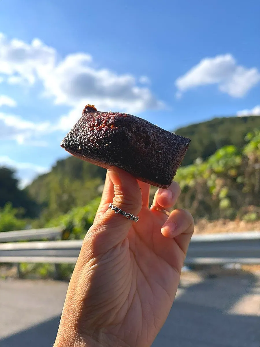 Unwrapped salted caramel financier