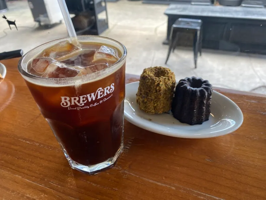 A cup of americano at Brewers Coffee Cheonan Sinbu Branch