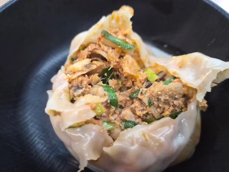Plate of handmade starter dumplings