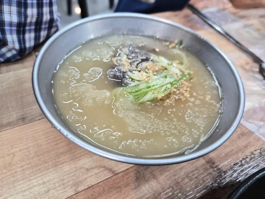 Dessert cold noodles for cleansing the palate