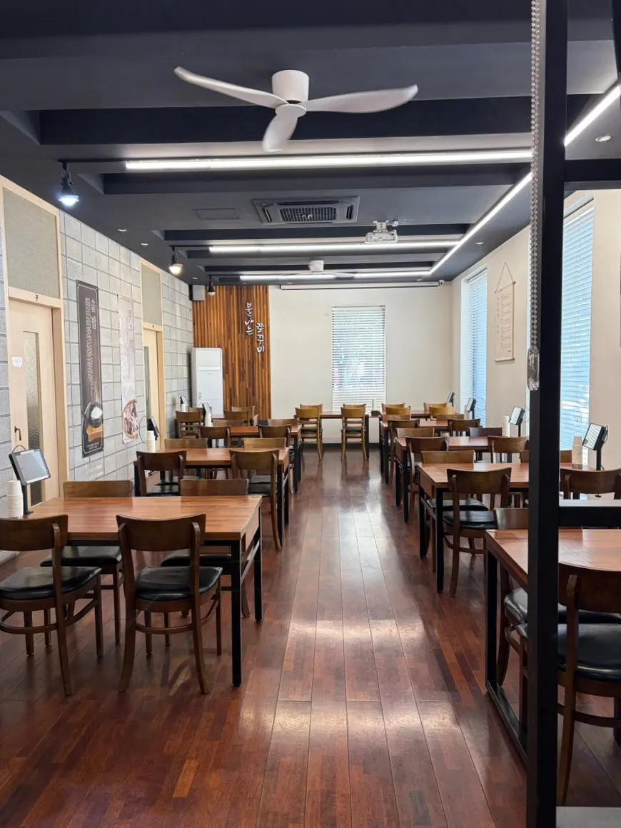 Interior space for group gatherings
