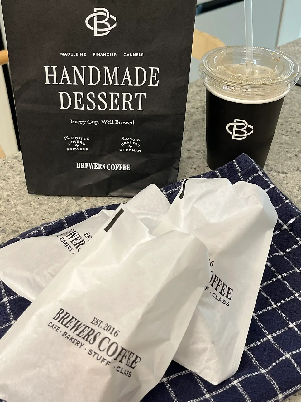 Baked treats at Brewers Coffee