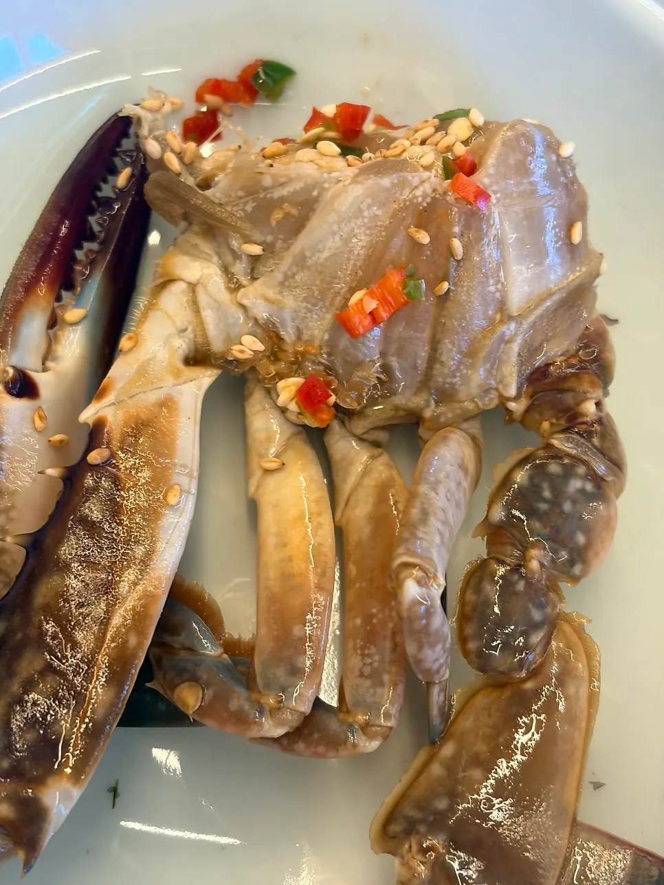 Crab meat packed full during peak season
