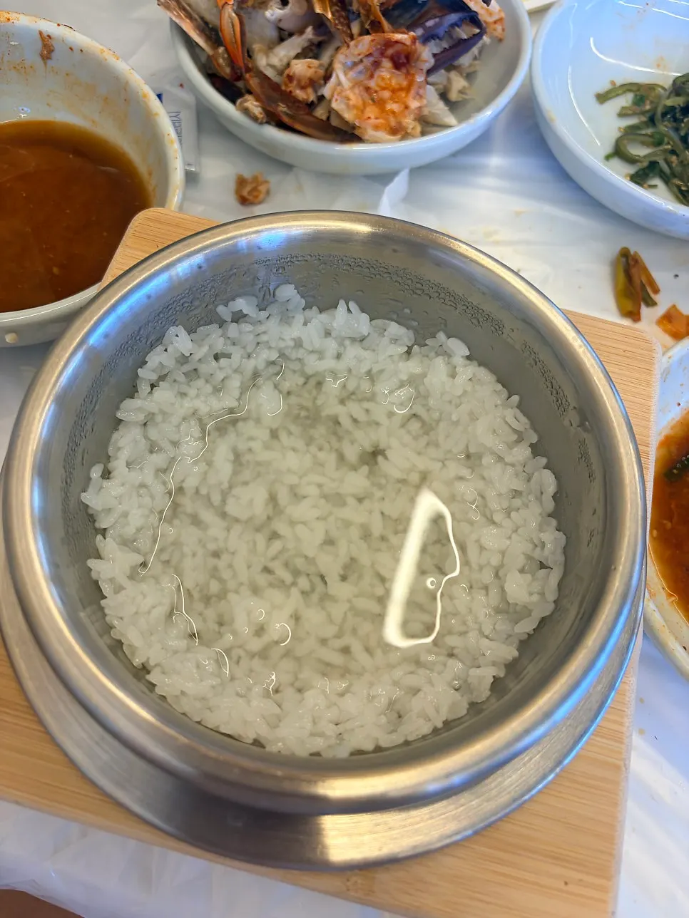 Nurungji tea made from the stone-pot rice's scorched crust